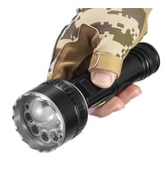 50W 5000 Lümen Şarjlı Alüminyum El Feneri Tripod Ayaklı Kamp Aydınlatması 3 Renk