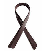 Angel Çanta Aksesuar 70X2.4 Cm, Tek Kat Suni Deri Koyu Kahve Renk Çift Sap
