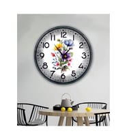 bilge Tasarım RETRO Duvar Saati 40 x 40 CM (Karışık)