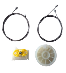 Opel Meriva A 2003-2010 Arası Uyumlu Arka Sağ Kapı Cam Kriko Teli ve Tamir Seti Takımı Kiti