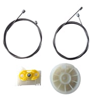Opel Meriva A 2003-2010 Arası Uyumlu Arka Sağ Kapı Cam Kriko Teli ve Tamir Seti Takımı Kiti