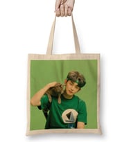 TXT Yeonjun 03 Bez Çanta Uzun Saplı