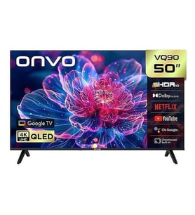 Onvo 50VQ90F3UA 4K Ultra HD 50" 127 Ekran Uydu Alıcılı Google Smart QLED TV