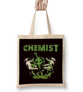 Chemist Scientist Chemistry Science Microbiology Pharmacist Bez Çanta Uzun Saplı