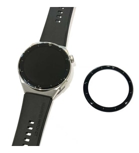 Huawei Watch GT 3 Pro 46mm Full Ekran Nano Saat Koruyucu (Siyah)
