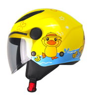 FR215 Baby Duck Çocuk Motosiklet Kaskı Yarım Kids Motorcu Kask