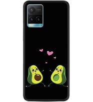 Vivo Y11S Y21S Y20 Y20S Y70 Kılıf Desemli Silikon Aşık Avokadolar 1642