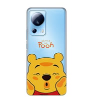 Xiaomi Mi 13 Lite Uyumlu Winnie The Pooh Desenli Şeffaf Telefon Kılıfı