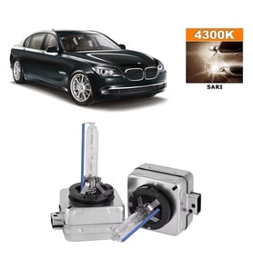 BMW 7 Serisi F01 2008-2015 Xenon D1S / D1R 4300K Sarı HID Xenon Ampul 2 Adet