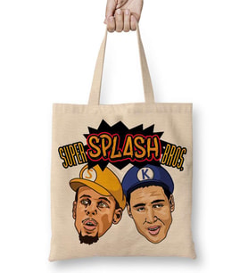 Supersplash Bros Bez Çanta Uzun Saplı