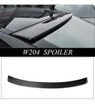 Mercedes W204 Uyumlu C180 Cam Üstü Spoiler (Fiber)