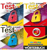 ÇIPA ALMANCA A1 SEVİYE SELFİE TEST + SÖZLÜK SETİ TOPLAM 4 KİTAP