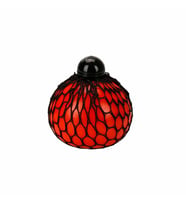 Fışkıran Top Smoosh Mesh Fışkıran Stres Topu Orijinal Ürün (Kırmızı)