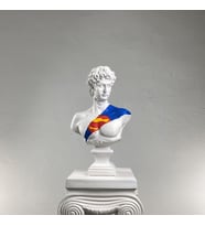 David 'Superman' Dekoratif Heykel, Pop Art Roma Yunan Heykelleri