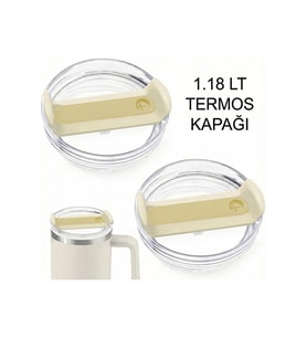 1Adet Stanley 40 OZ 1.18 Quencher Uyumlu Tumbler Kapak Yedek Quencher Tumbler için Uygun (Krem)