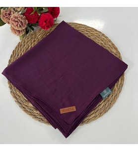 Bonjela Soft Krinkıl Eşarp Mor NSY0230