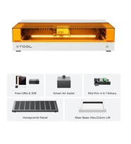 xTool S1 20W DELUXE PAKET LAZER  MAKİNASI (BEYAZ)