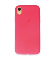 Apple iPhone XR Kılıf First Silikon - Pembe