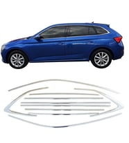 Skoda Uyumlu Scala 2019+ 12 Parça Cam Çerçevesi