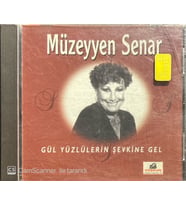 (Plak Değildir CD dir) CD Müzeyyen Senar Gül Yüzlülerin Şevkine Gel Sarı Bandrollü CD (Karışık)