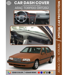 VOLVO 850 (1991-1997) Torpido Örtüsü Ön Göğüs Koruma Torpido Koruma Tam Uyum Araca Özel UV Koruma
