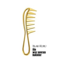 Transformacion Bukleli Saç Fön Wax Sonrası Tarak Karbon Nano Absolute Professional 720626