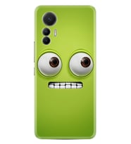 Xiaomi 12 Lite Kılıf Resimli Desenli Silikon Platinium Series Green 1832