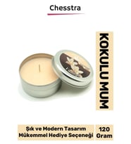 Premium Aromaterapi Arınma Huzur Meditasyon Yoga Esans Dekoratif Mum Oda Kokusu 120g Teneke Kutu