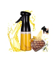 Cam Sprey Yağdanlık Yağlık Püskürtücülü Air Fryer Yağlık Mist Püskürtücü 1 Adet Siyah Yağdanlık