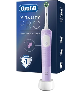 Şarjlı/Elektrikli Diş Fırçası Vitality Pro Lila Koruma ve Temizlik