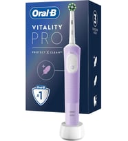 Şarjlı/Elektrikli Diş Fırçası Vitality Pro Lila Koruma ve Temizlik