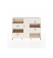 Hyperion Dolap 10 Raflı 9 Kapaklı 220x44x163 Aytaşı-Aytaşı/Çam