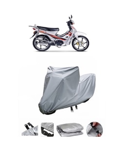Falcon KMT 50 Magic  Gri Motosiklet Brandası ARKA ÇANTA UYUMLU DEĞİLDİR