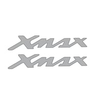 Yamaha Xmax Uyumlu Damla Yazı Nıkel 22X4 Cm Sticker