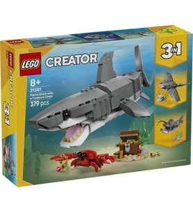 LEGO Creator 31381 Fierce Shark with a Treasure Chest