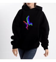 Unisex Two Face Kapüşonlu Sweatshirt
