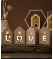 Love aşk evi, love yazısı,hediyelik dekoratif,