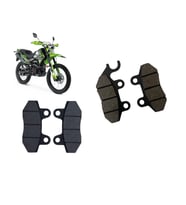 Rks Cross Nr 200 Ön - Arka Fren Disk Balatası Takımı