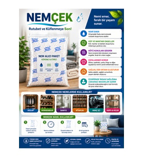 Nemçek Nem Alıcı Rutubet Giderici Koku ve Küf Önleyici (1 PAKET) 250 gr