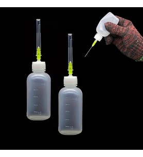 Adet 50ML Tekrar kullanılabilir kolay doldurulan Çok Amaçlı Şırıngalı Plastik Şişe, tutkal aplikatör şişesi, rosin lehim akı, temizlik sıvıları, yapıştırıcılar için tasarlanmış