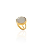 Kadir Jewellery 22 Ayar Altın Kaplama Zirkon Taşlı Kadın Otantik Yüzük
