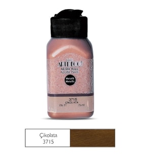 ARTDECO METALİK AKRİLİK BOYA 75 ML. Ç. KAHVE