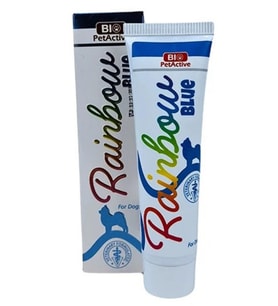 Bio PetActive Rainbow Köpekler için Tüy Renk Boyası Mavi 100ml