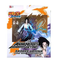 Naruto 16cm Anime Heroes Naruto Sasuke Uchiha Figür ve Aksesuar Seti BAH37712