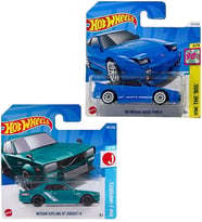 2 Araç Hot Wheels Set - Nissan Skyline HT 2000GT-X & '96 Nissan 180SX Type X (1/64)