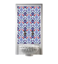 Armada Çini 60x100 Cm Ac 4 İznik Lale Serigraf Türk Hamamı Pano