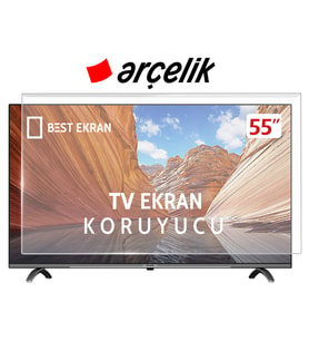 Arçelik A855C Tv Ekran Koruyucu - Arçelik 55" inç 139 cm 8 Serisi Qled Kırılmaz paneli A 855 C