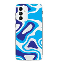 Samsung Galaxy M23  Kapak Renkli Desen Tasarımlı Şeffaf  Kılıf