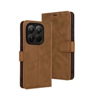 Xiaomi Mi 15t Trend S Plus Kapaklı Kılıf - Taba