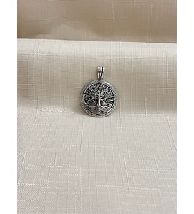 HAYAT AĞACI 925 AYAR GÜMÜŞ ERKEK KOLYE